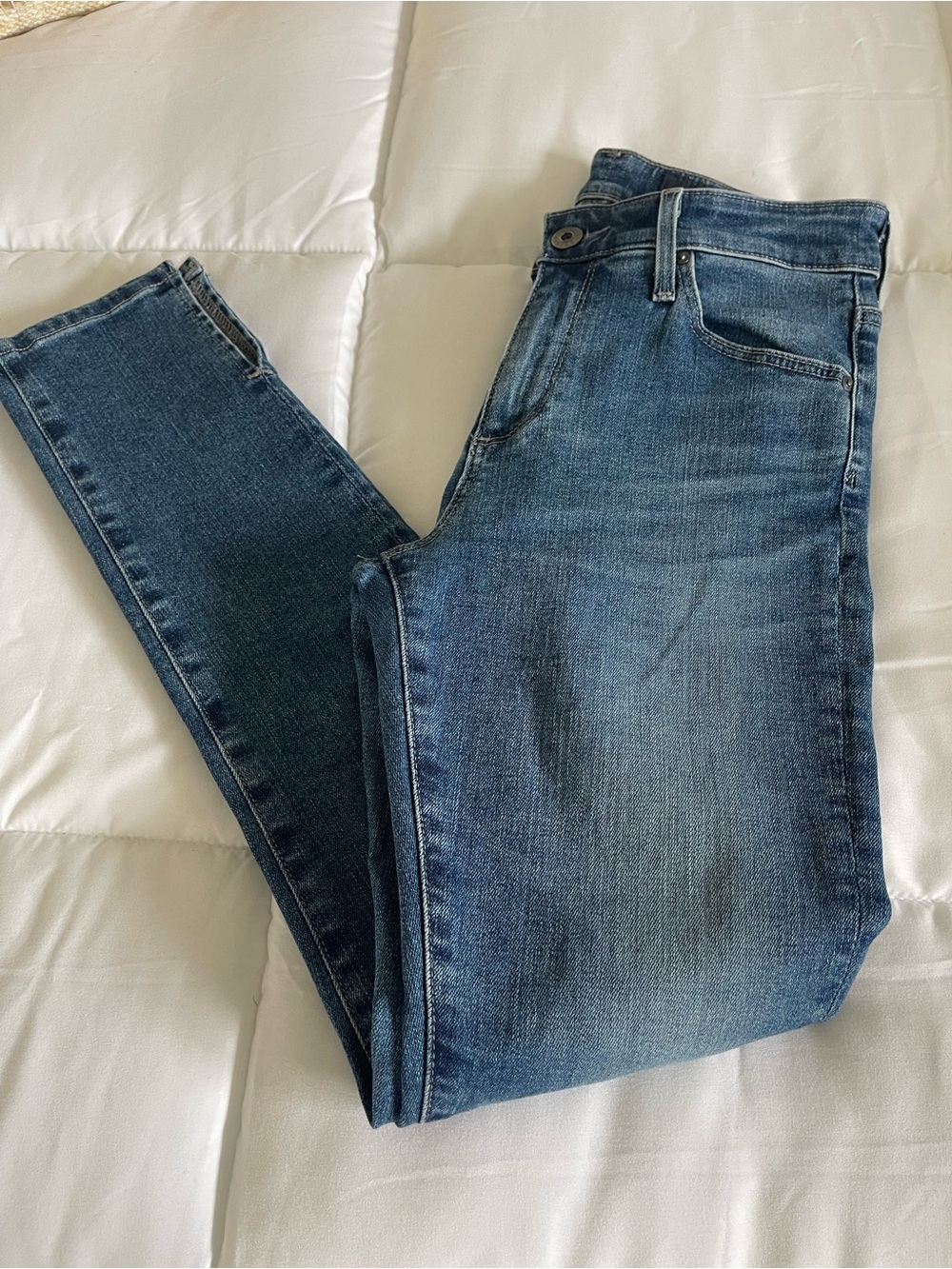 AG Adriano Goldschmied Blue Skinny Jeans